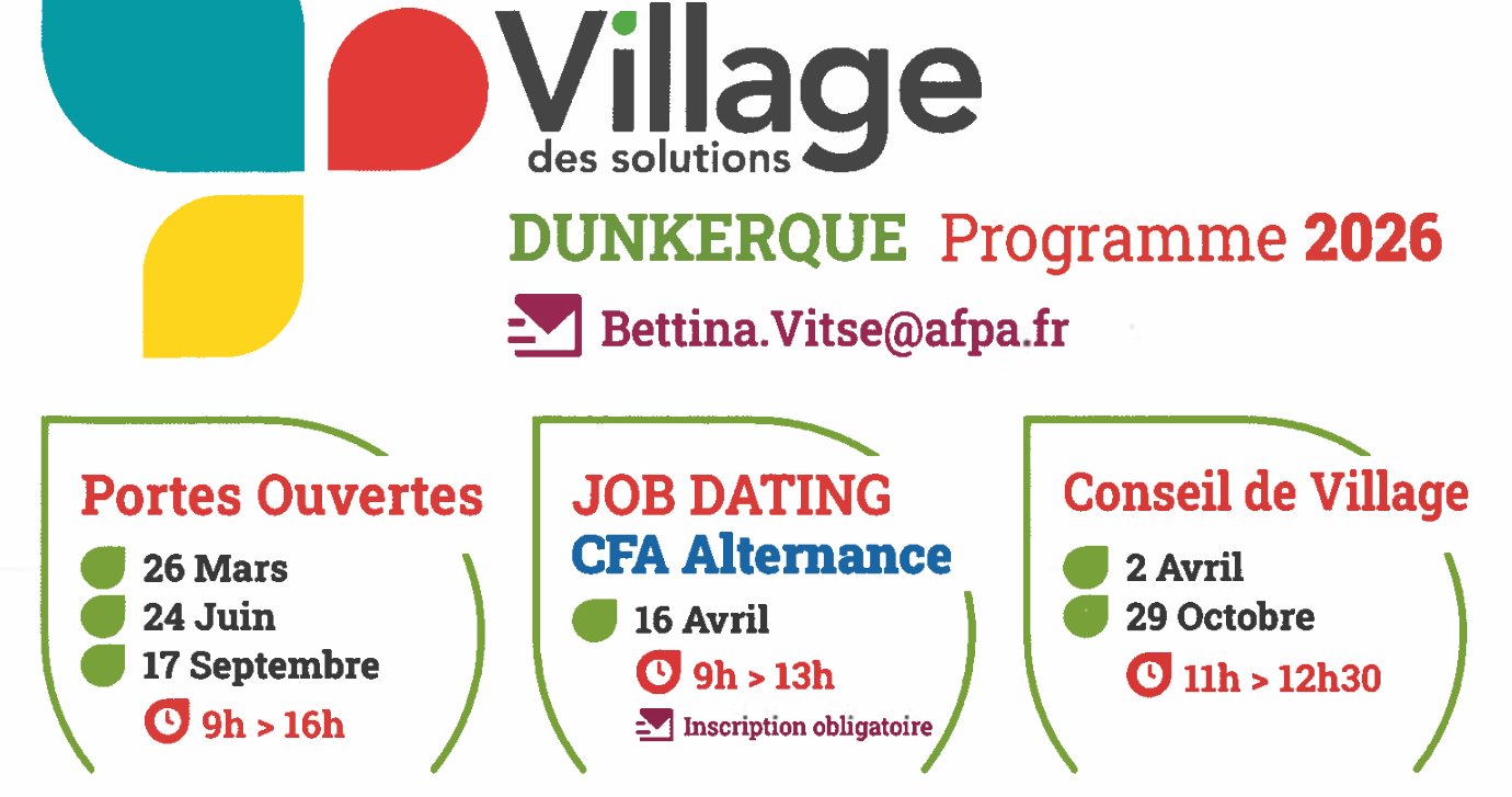 Agenda 2026 Village des Solutions de Dunkerque
 - Cover Image